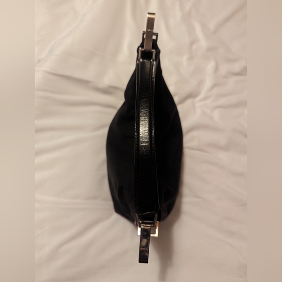 Gucci Nylon Shoulder Purse Handbag Black Vintage VGC with COA - Picture 6 of 16